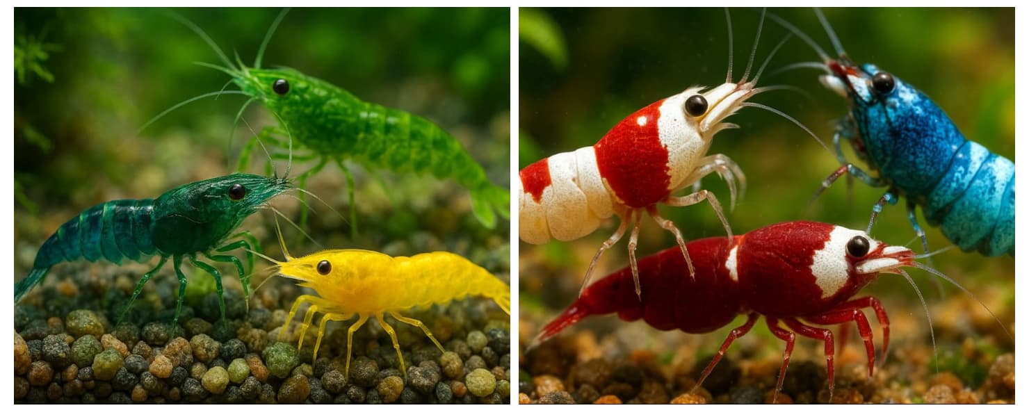 Acquario per Caridine e Neocaridine: parametri ideali per ogni varietà ...