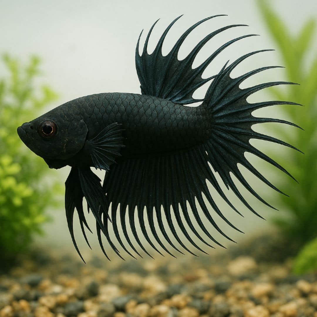 Betta Splendens Crown Tail