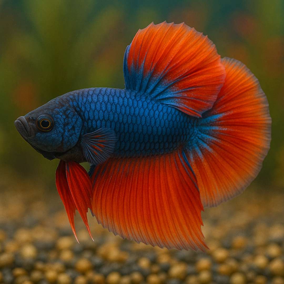 Betta Splendens Halfmoon