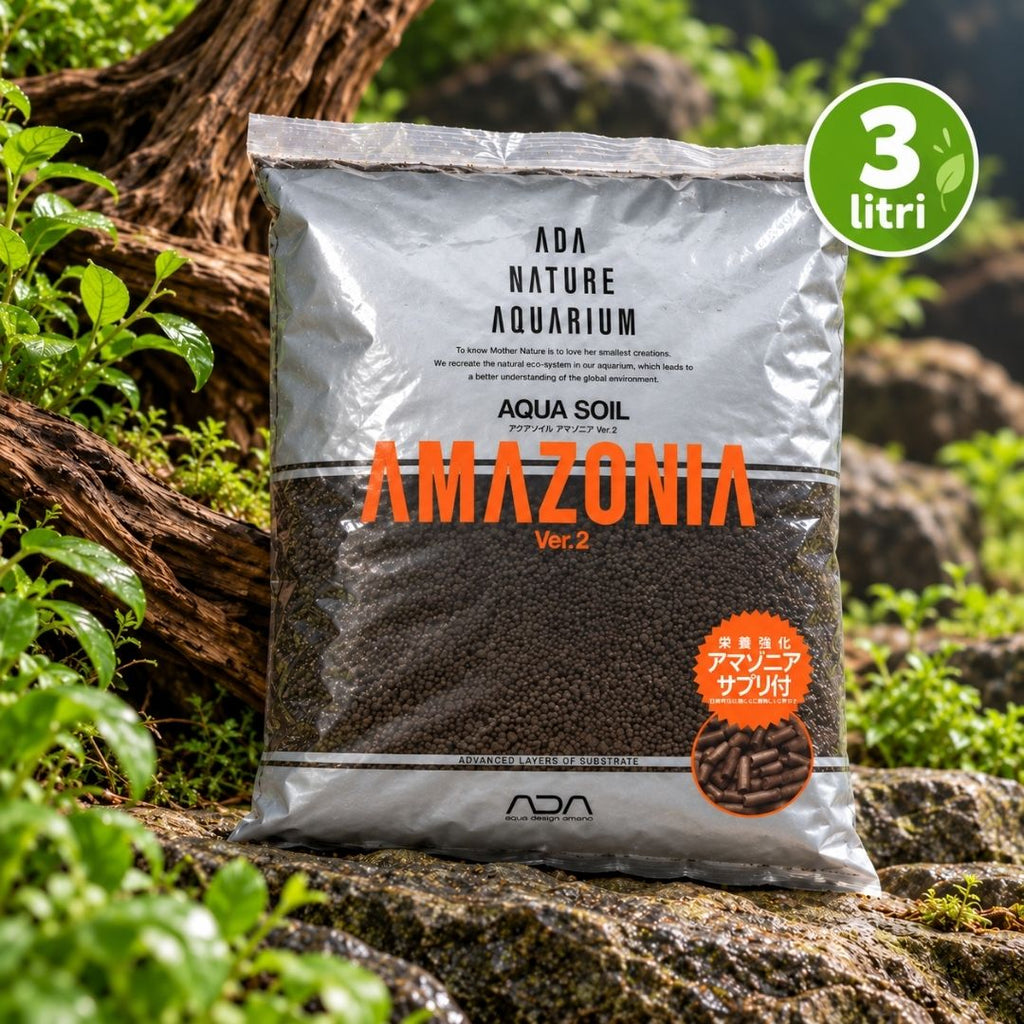 ADA Aqua Soil Amazonia Ver. 2 3 e 9 L | Fondo Attivo acquari piantumati