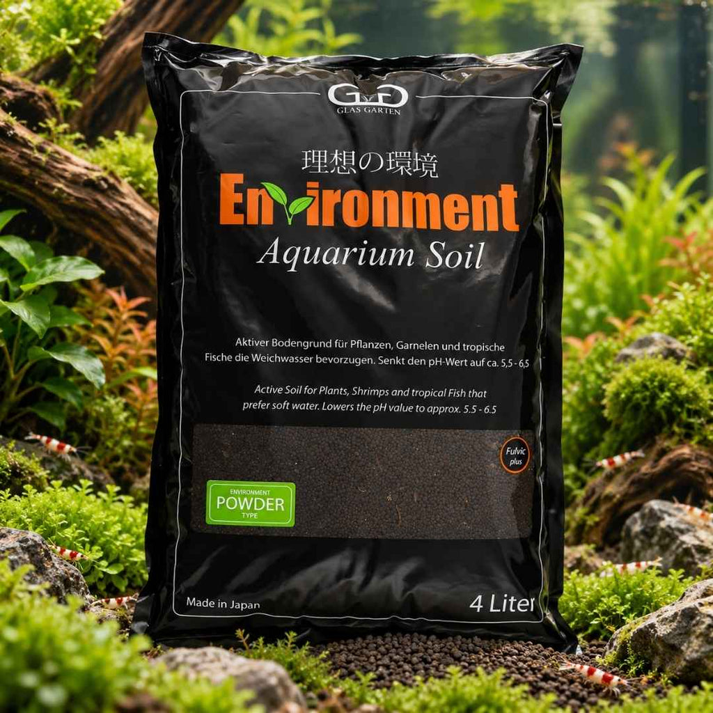 GlasGarten Environment Aquarium Soil Powder | Fondo Attivo | 4/9 L