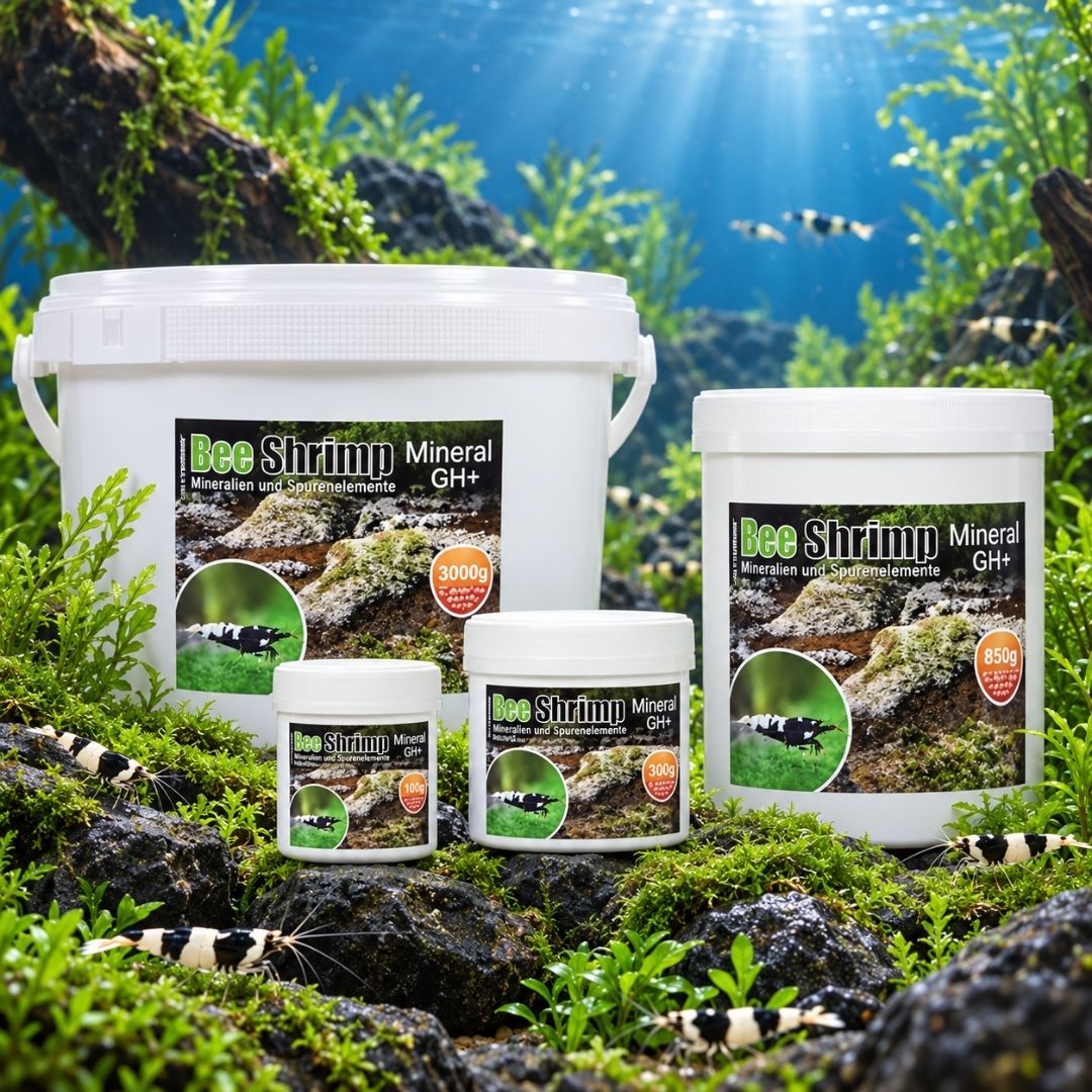SaltyShrimp Bee Shrimp Mineral GH+ - 110 g / 230 g | Sali per Caridina e Neocaridina