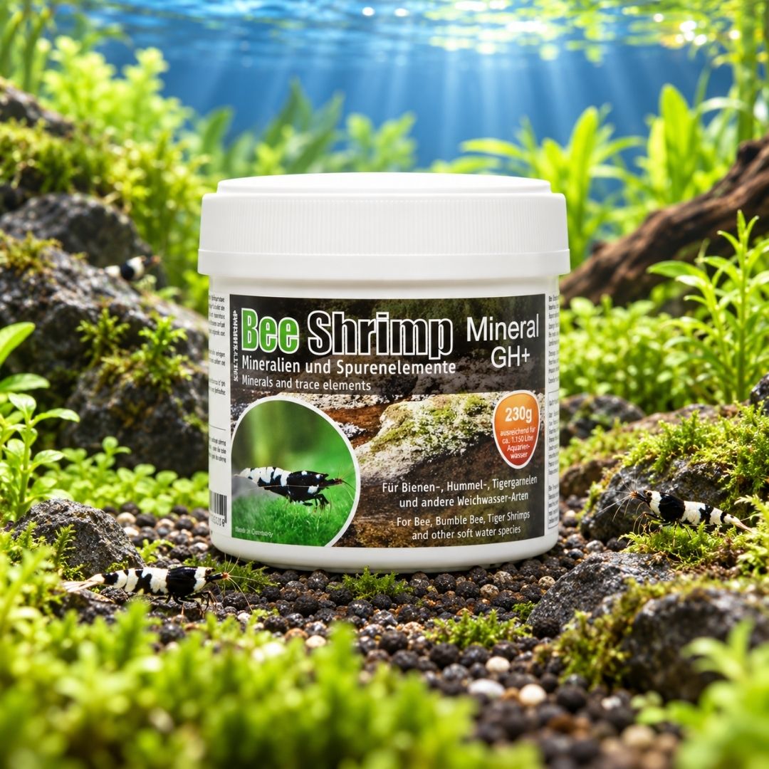 SaltyShrimp Bee Shrimp Mineral GH+ - 110 g / 230 g | Sali per Caridina e Neocaridina
