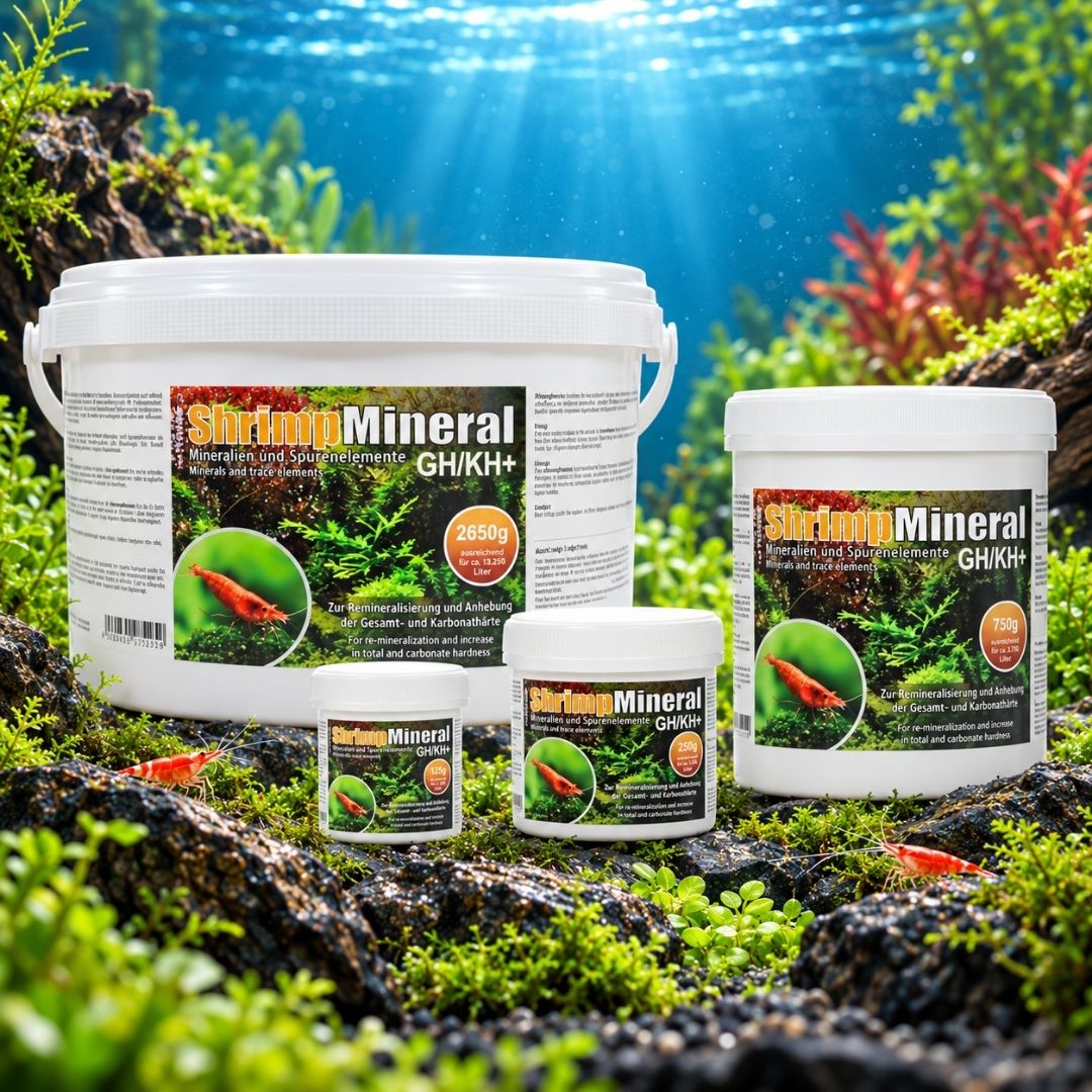 SaltyShrimp Shrimp Mineral GH/KH+ - 100 g / 200 g | Sali per Neocaridina