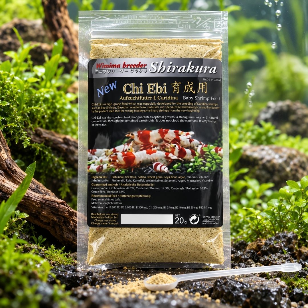 Shirakura Chi Ebi 20 g | Mangime per gamberetti giovani